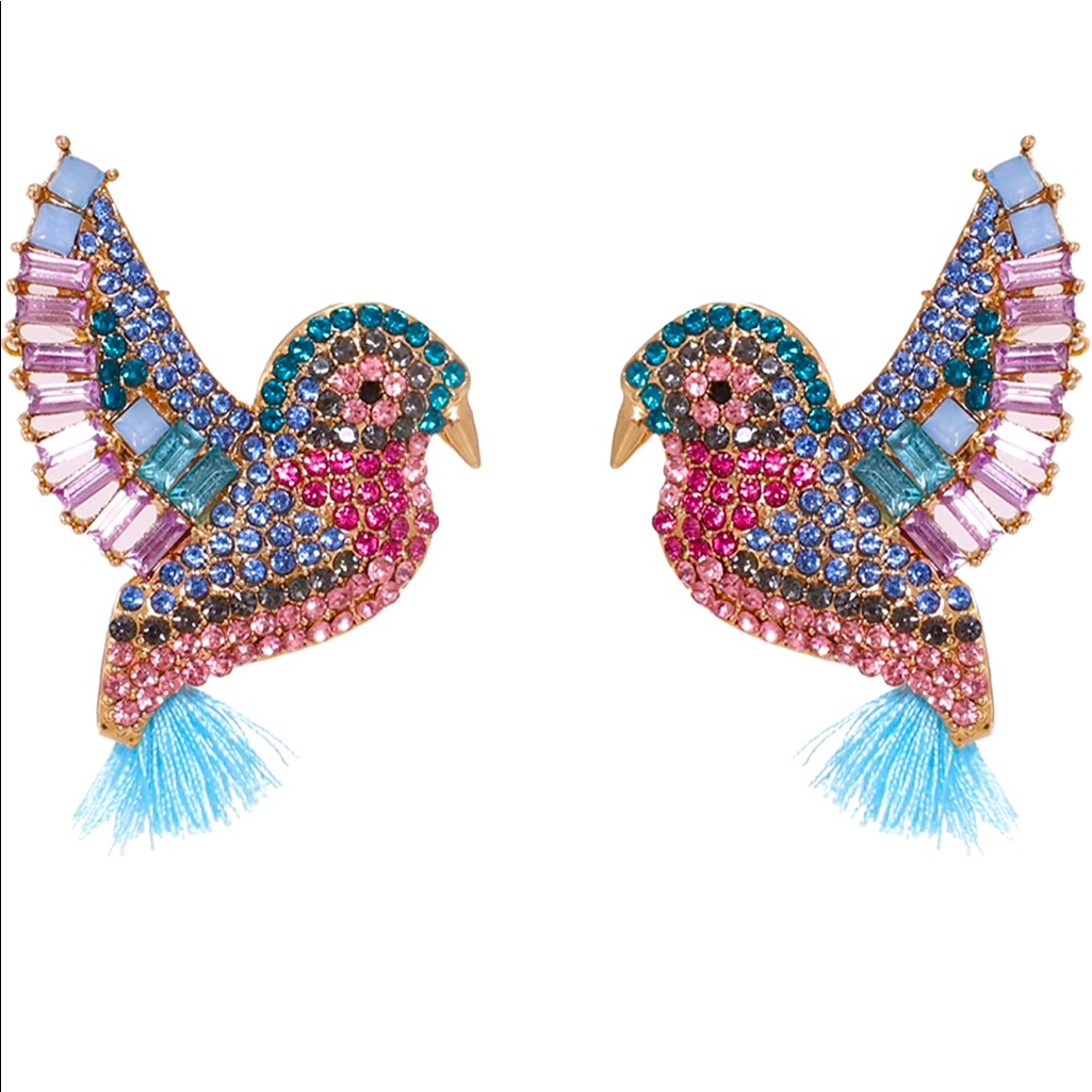 Bird Statement Earrings